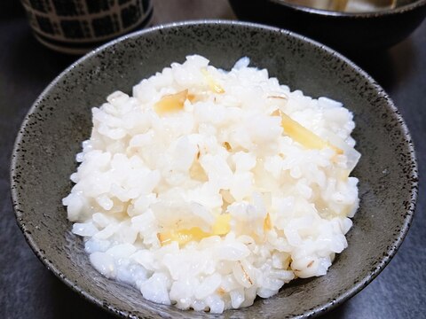 大根と生姜のかて飯